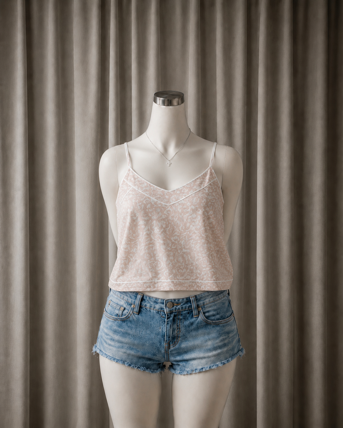 Floral Print V-Neck Cami