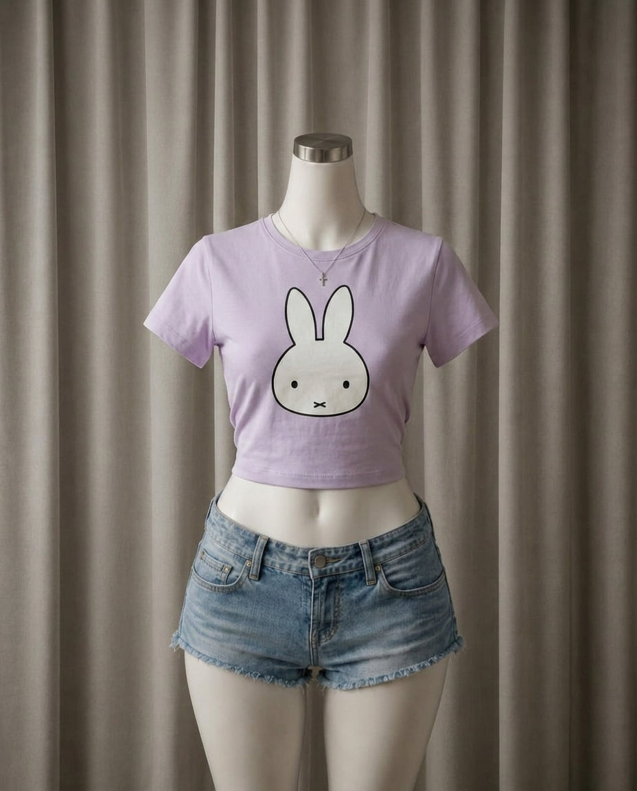 Graphic Crop Top