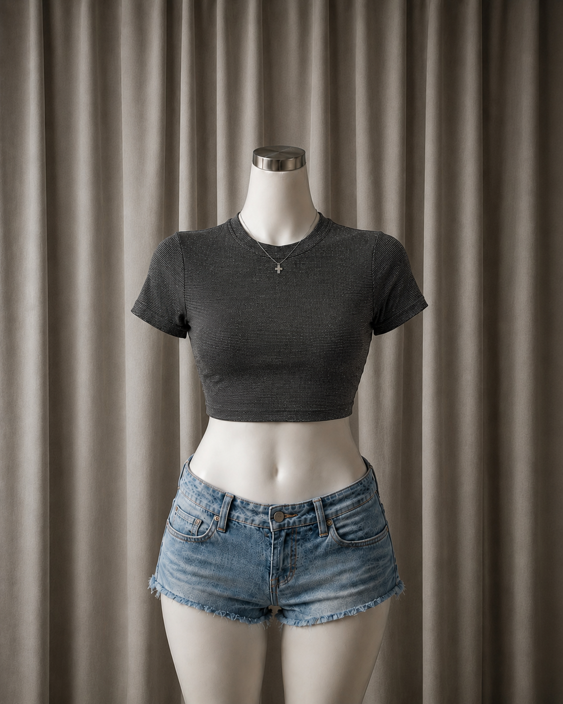 Ribbed Crop Top