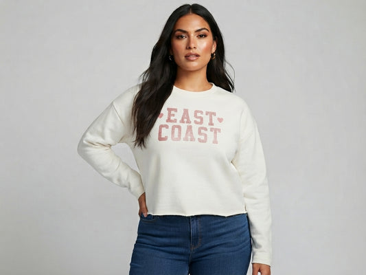 East Coast Crop Sweatshirt