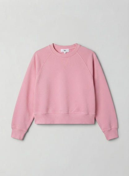 Minimalist Raglan Cropped Sweatshirt